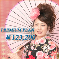 振袖プレミアプラン（￥119,800）