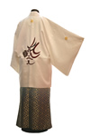 白紋服（歌舞伎隈取）セット