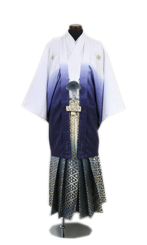 白青グラデーション紋服セット01