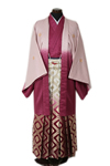 ワイングラデーション紋服セット01