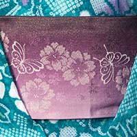 shibori_morning_glory腰带周围
