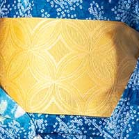 shibori_small_flower腰带周围