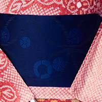 shibori_hydrangea腰带周围