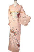 ピンク花咲