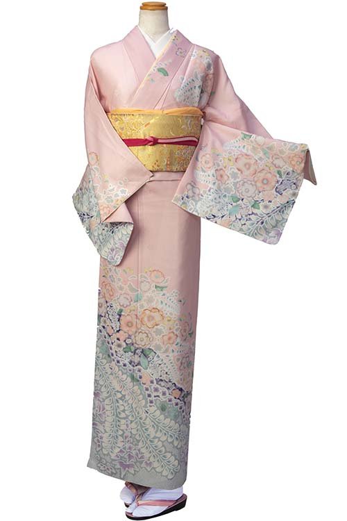 ピンク辻ヶ花