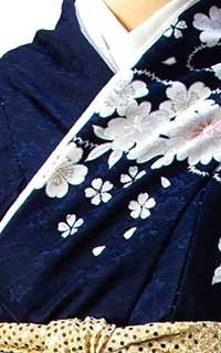 ネイビー濃紺（仮絵羽）Details2