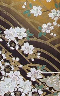 黄桜と蝶Details3
