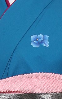 ブルー花