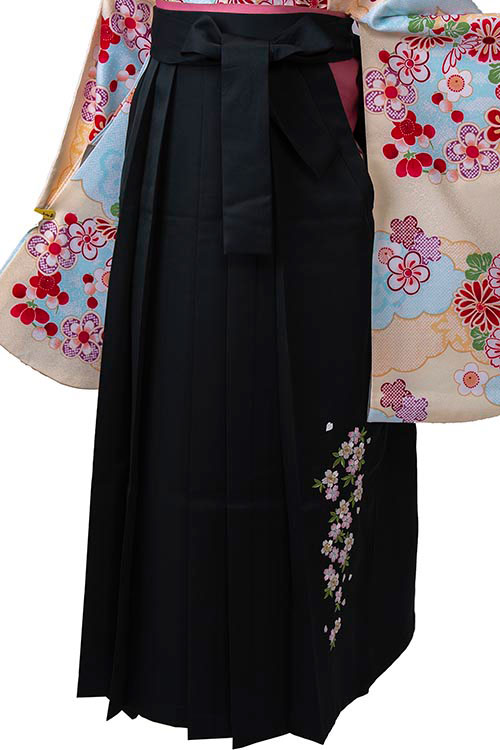 緑桜刺繍 | 袴レンタル