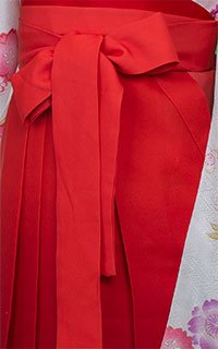 赤ぼかし小花