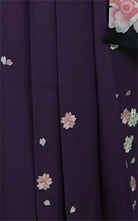 紫白桃桜