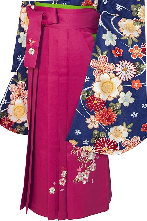 桜蝶ローズ刺繍