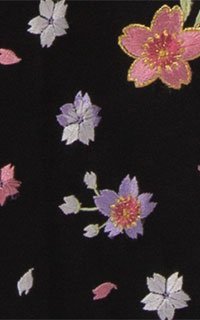 黒桜吹雪