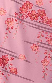 うす桜眺め