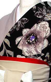 黒金の点と紫
