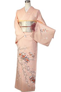 ピンク花咲