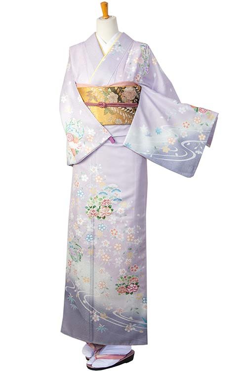 うす紫満開