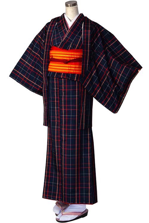 紺格子