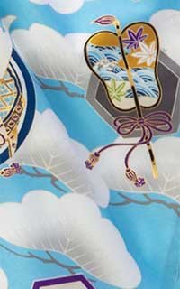 紺松被布に水色