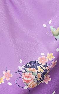 パープル円桜